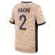 Camisola Paris Saint-Germain Hakimi 2 Jordan Criança Equipamento 4ª 2023/24