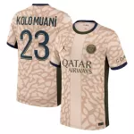 Camisola Paris Saint-Germain Kolo Muani 23 Jordan Homem Equipamento 4ª 2023/24