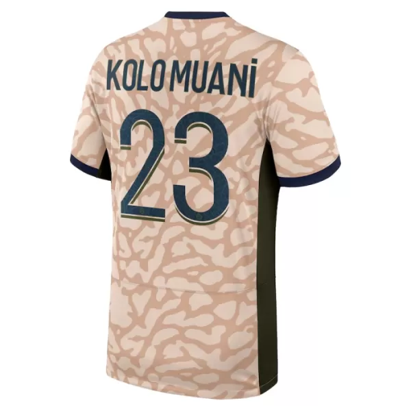Camisola Paris Saint-Germain Kolo Muani 23 Jordan Homem Equipamento 4ª 2023/24