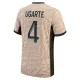 Camisola Paris Saint-Germain Manuel Ugarte 4 Jordan Homem Equipamento 4ª 2023/24