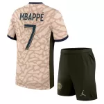 Camisola Paris Saint-Germain Mbappé 7 Jordan Criança Equipamento 4ª 2023/24