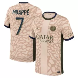 Camisola Paris Saint-Germain Mbappé 7 Jordan Homem Equipamento 4ª 2023/24 Camisola Paris Saint-Germain Mbappé 7 Jordan Homem Equipamento 4ª 2023/24