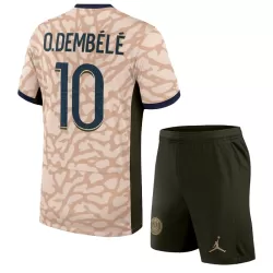 Camisola Paris Saint-Germain O. Dembele 10 Jordan Criança Equipamento 4ª 2023/24 Camisola Paris Saint-Germain O. Dembele 10 Jordan Criança Equipamento 4ª 2023/24