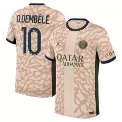 Camisola Paris Saint-Germain O. Dembele 10 Jordan Homem Equipamento 4ª 2023/24 Camisola Paris Saint-Germain O. Dembele 10 Jordan Homem Equipamento 4ª 2023/24