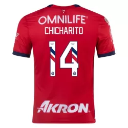 Camisola CD Guadalajara Chicharito 14 Homem Equipamento 1ª 2023/24 Camisola CD Guadalajara Chicharito 14 Homem Equipamento 1ª 2023/24
