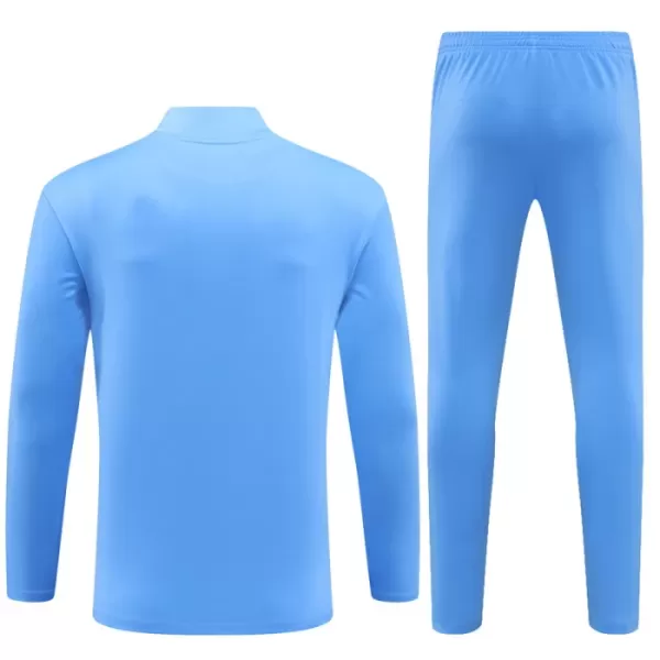 Conjunto de Moletom de Treino Argentina Homem Quarto-Zíper 2023/24 Azul