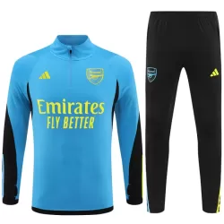 Conjunto de Moletom de Treino Arsenal Homem Quarto-Zíper 2023/24 Azul Conjunto de Moletom de Treino Arsenal Homem Quarto-Zíper 2023/24 Azul