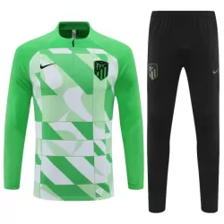 Conjunto de Moletom de Treino Atlético Madrid Criança Quarto-Zíper 2023/24 Verde