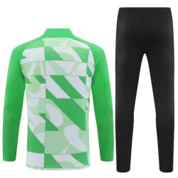 Conjunto de Moletom de Treino Atlético Madrid Criança Quarto-Zíper 2023/24 Verde