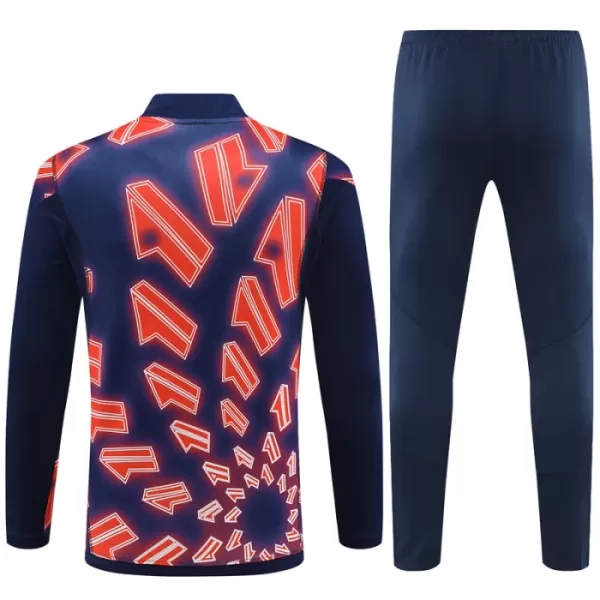Conjunto de Moletom de Treino Juventus Criança Quarto-Zíper 2023/24 Vermelha