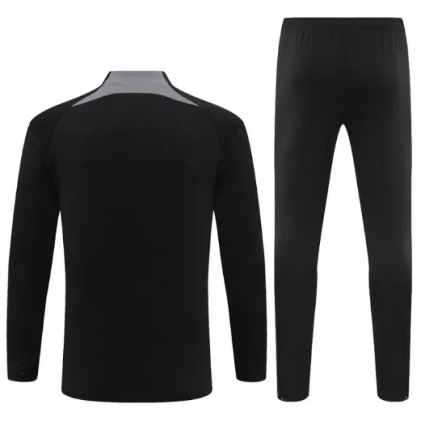 Conjunto de Moletom de Treino Paris Saint-Germain Criança Quarto-Zíper 2023/24 Preta