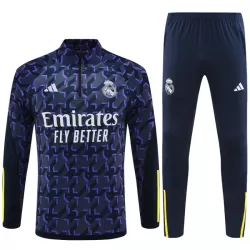Conjunto de Moletom de Treino Real Madrid Homem Quarto-Zíper 2023/24 Navy Conjunto de Moletom de Treino Real Madrid Homem Quarto-Zíper 2023/24 Navy