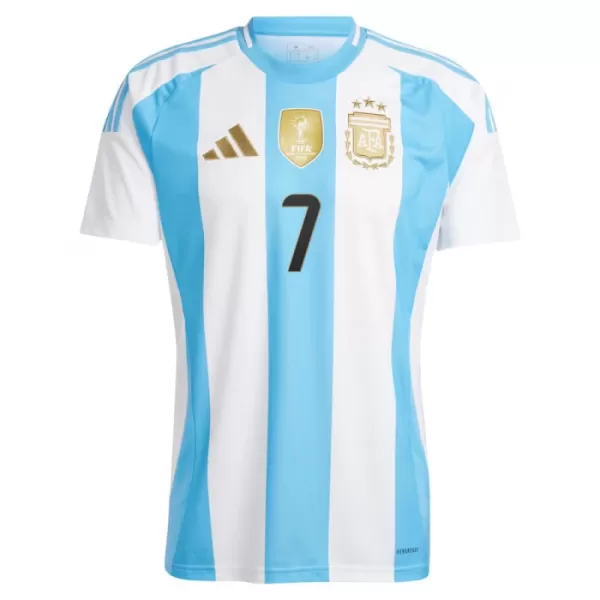 Camisola Argentina De Paul 7 Homem Equipamento 1ª 2024