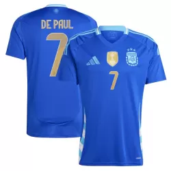 Camisola Argentina De Paul 7 Homem Equipamento 2ª 2024 Camisola Argentina De Paul 7 Homem Equipamento 2ª 2024