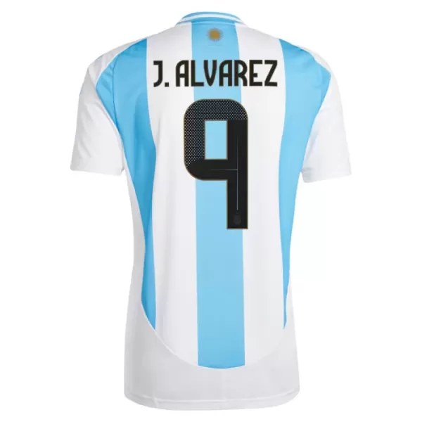 Camisola Argentina J. Alvarez 9 Homem Equipamento 1ª 2024