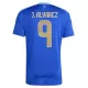 Camisola Argentina J. Alvarez 9 Homem Equipamento 2ª 2024