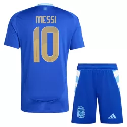 Camisola Argentina Messi 10 Criança Equipamento 2ª 2024 Camisola Argentina Messi 10 Criança Equipamento 2ª 2024