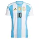 Camisola Argentina Messi 10 Homem Equipamento 1ª 2024
