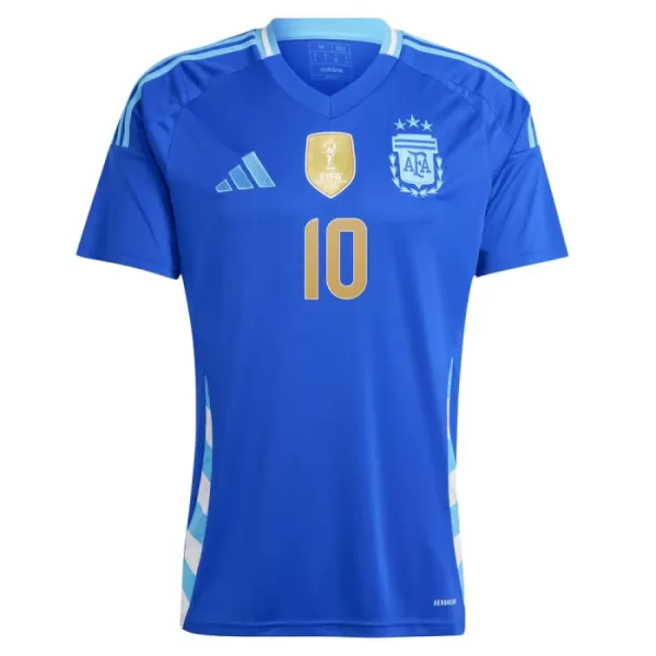 Camisola Argentina Messi 10 Homem Equipamento 2ª 2024