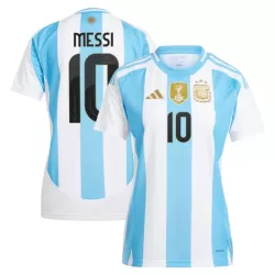 Camisola Argentina Messi 10 Mulher Equipamento 1ª 2024 Camisola Argentina Messi 10 Mulher Equipamento 1ª 2024