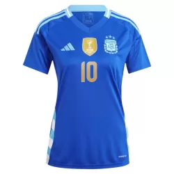 Camisola Argentina Messi 10 Mulher Equipamento 2ª 2024