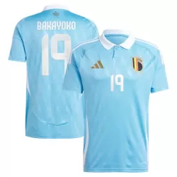 Camisola Bélgica Bakayoko 19 Homem Equipamento 2ª Euro 2024 Camisola Bélgica Bakayoko 19 Homem Equipamento 2ª Euro 2024