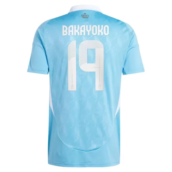 Camisola Bélgica Bakayoko 19 Homem Equipamento 2ª Euro 2024