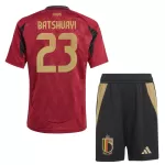Camisola Bélgica Batshuayi 23 Criança Equipamento 1ª Euro 2024