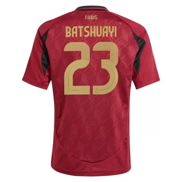 Camisola Bélgica Batshuayi 23 Criança Equipamento 1ª Euro 2024