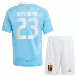 Camisola Bélgica Batshuayi 23 Criança Equipamento 2ª Euro 2024 Camisola Bélgica Batshuayi 23 Criança Equipamento 2ª Euro 2024