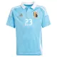 Camisola Bélgica Batshuayi 23 Criança Equipamento 2ª Euro 2024