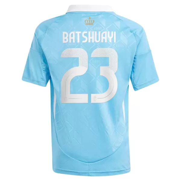 Camisola Bélgica Batshuayi 23 Criança Equipamento 2ª Euro 2024