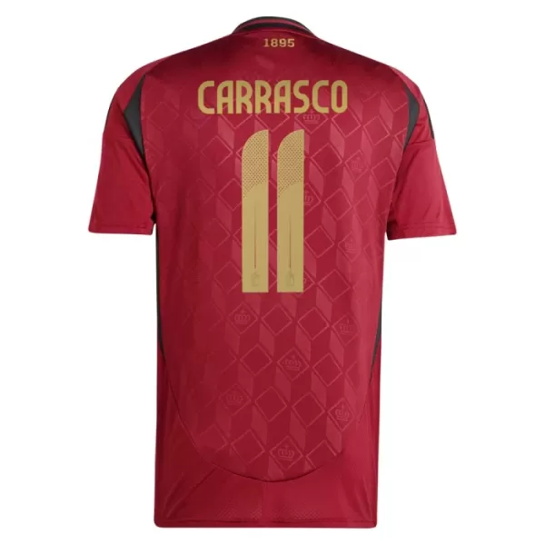 Camisola Bélgica Carrasco 11 Homem Equipamento 1ª Euro 2024