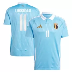 Camisola Bélgica Carrasco 11 Homem Equipamento 2ª Euro 2024 Camisola Bélgica Carrasco 11 Homem Equipamento 2ª Euro 2024