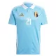 Camisola Bélgica Castagne 21 Homem Equipamento 2ª Euro 2024