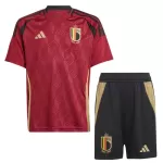 Camisola Bélgica Criança Equipamento 1ª Euro 2024