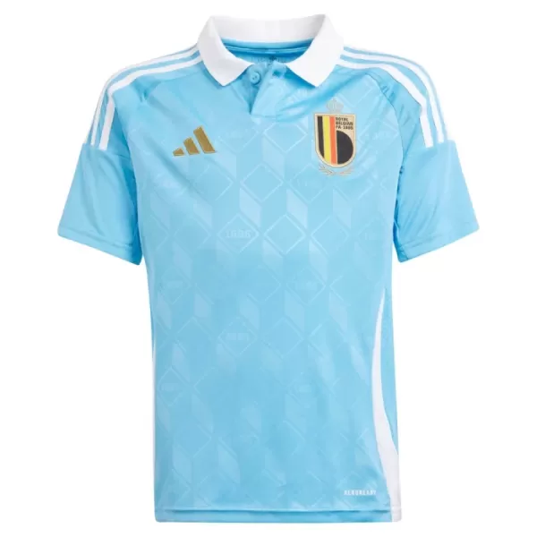 Camisola Bélgica Criança Equipamento 2ª Euro 2024