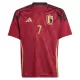 Camisola Bélgica De Bruyne 7 Criança Equipamento 1ª Euro 2024
