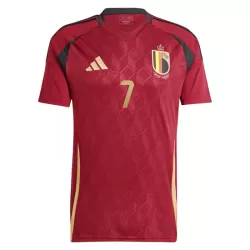Camisola Bélgica De Bruyne 7 Homem Equipamento 1ª Euro 2024