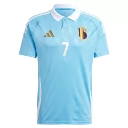 Camisola Bélgica De Bruyne 7 Homem Equipamento 2ª Euro 2024