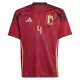 Camisola Bélgica Faes 4 Criança Equipamento 1ª Euro 2024