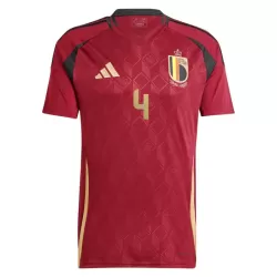 Camisola Bélgica Faes 4 Homem Equipamento 1ª Euro 2024