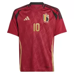 Camisola Bélgica Lukaku 10 Criança Equipamento 1ª Euro 2024