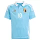 Camisola Bélgica Lukaku 10 Criança Equipamento 2ª Euro 2024