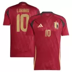 Camisola Bélgica Lukaku 10 Homem Equipamento 1ª Euro 2024