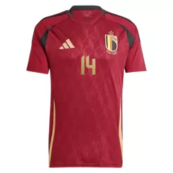 Camisola Bélgica Lukebakio 14 Homem Equipamento 1ª Euro 2024