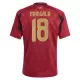 Camisola Bélgica Mangala 18 Criança Equipamento 1ª Euro 2024