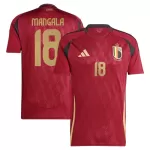 Camisola Bélgica Mangala 18 Homem Equipamento 1ª Euro 2024