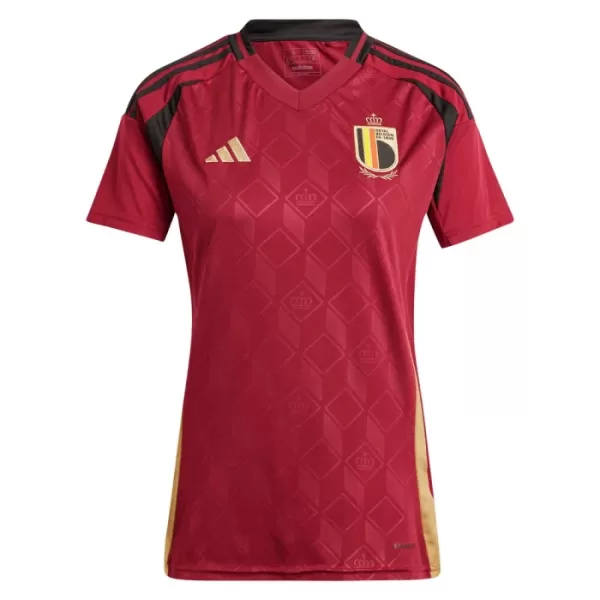 Camisola Bélgica Mulher Equipamento 1ª Euro 2024