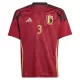 Camisola Bélgica Theate 3 Criança Equipamento 1ª Euro 2024